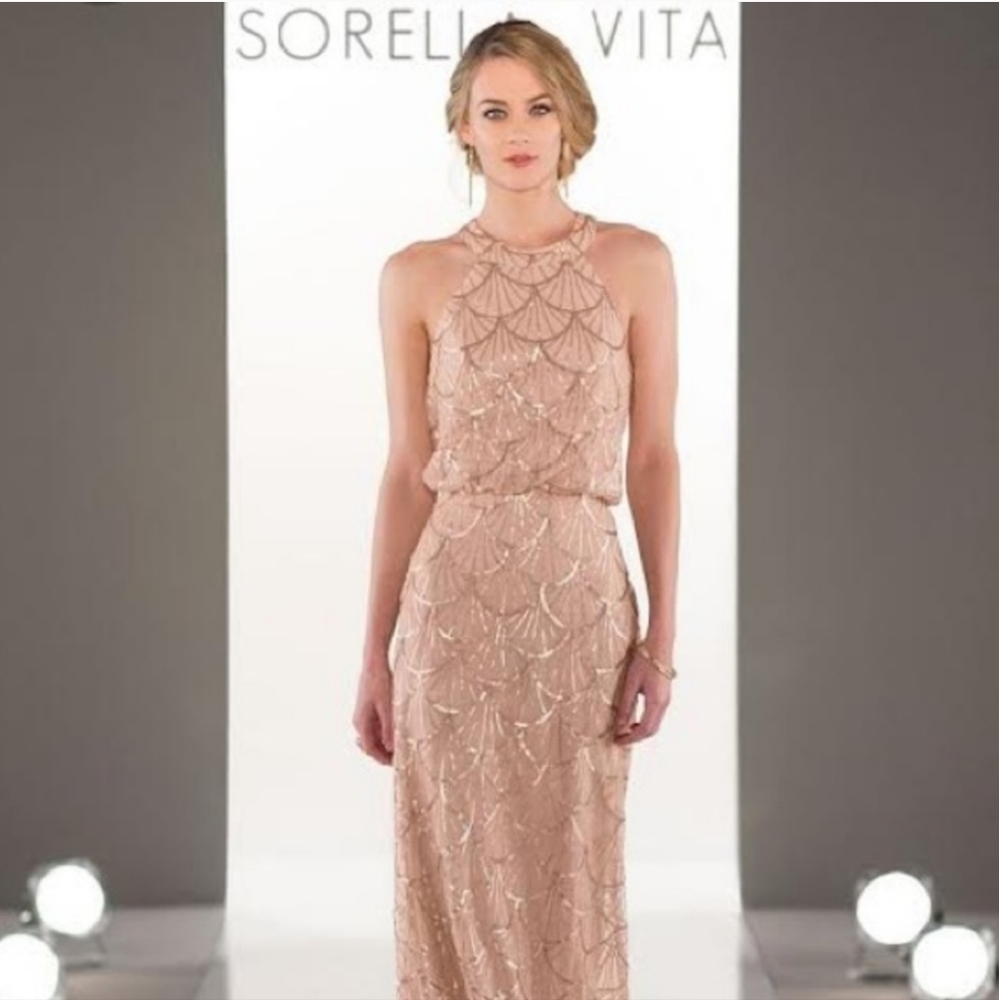 SORELLA VITA DRESS SIZE 10 (FITS LIKE ABOUT A SIZE 4)